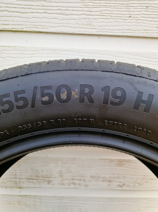 255/50/19 107H Continental Zomerbanden 2X