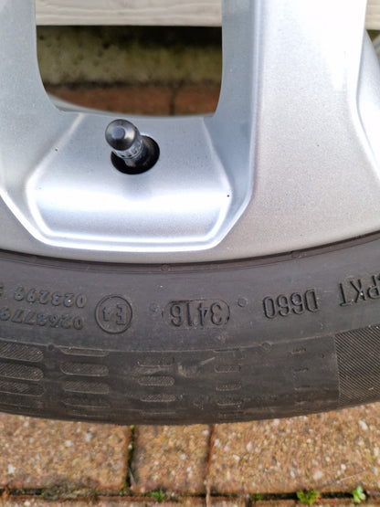 17” original Renault Kadjar rims + Continental summer tires