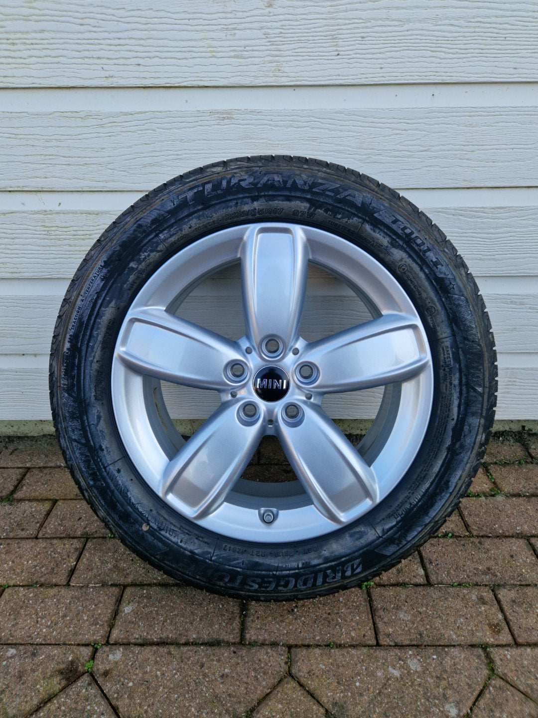 17” originele Mini velgen + Bridgestone zomerbanden