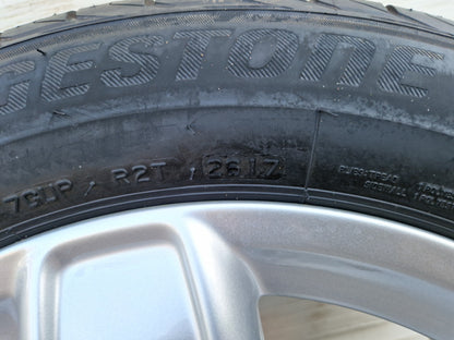 17” originele Mini velgen + Bridgestone zomerbanden