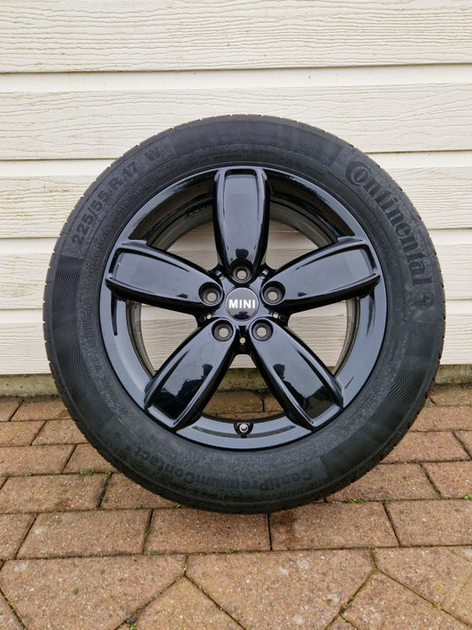 17” OEM mini Countryman F60 velgen met zomerbanden