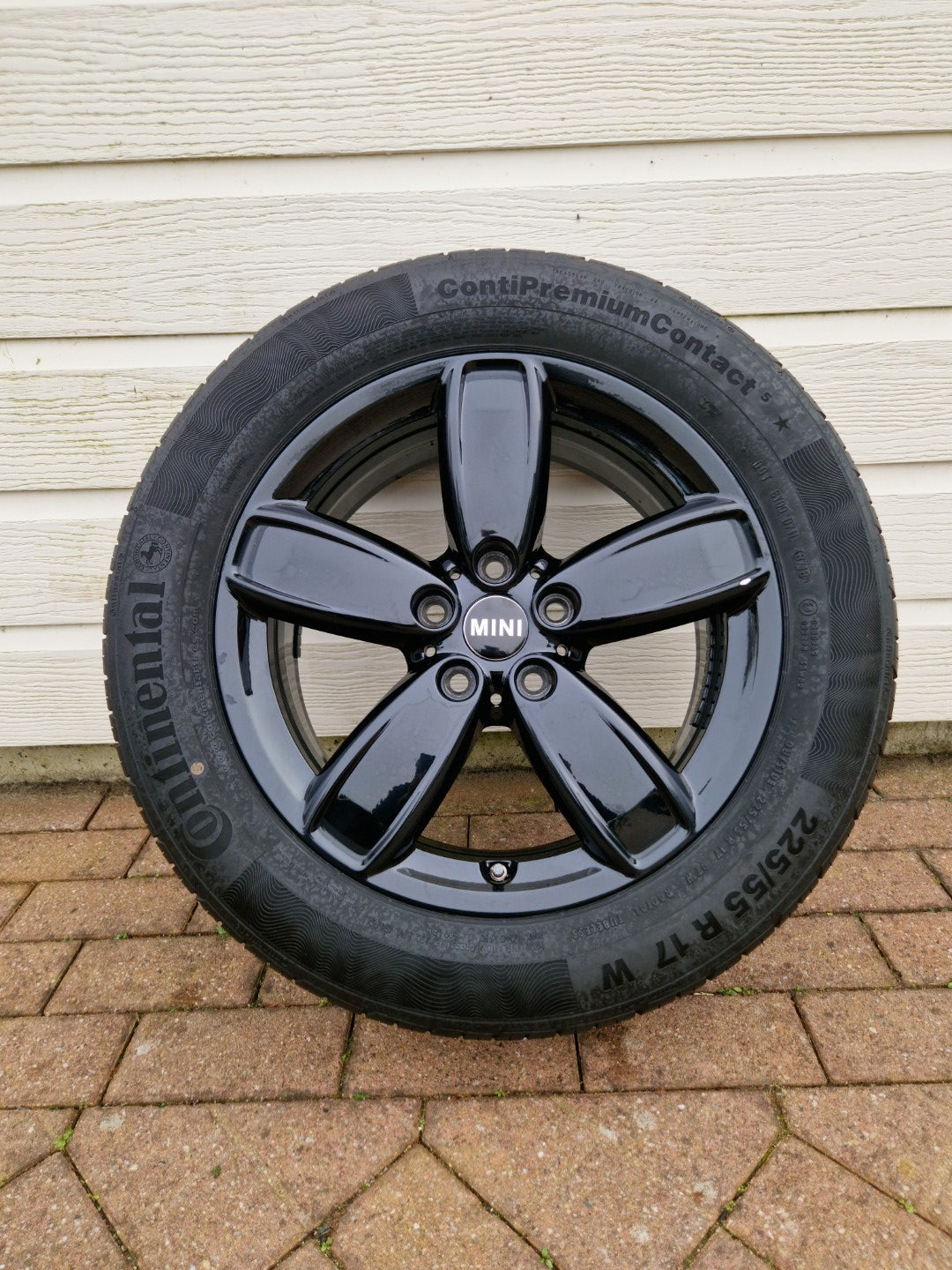 17” OEM mini Countryman F60 velgen met zomerbanden