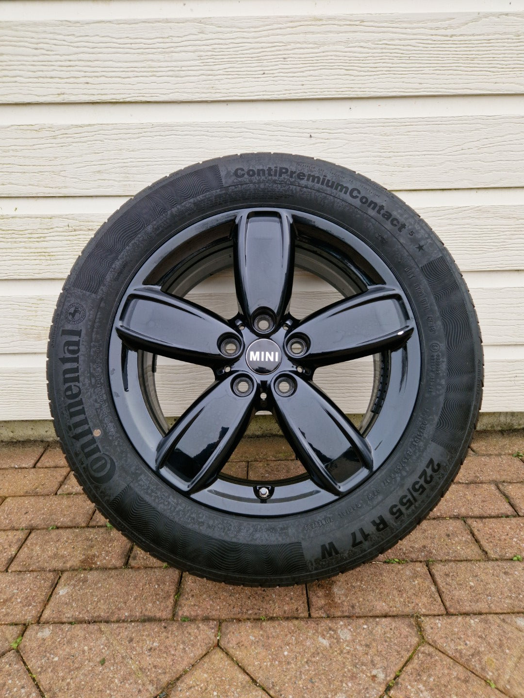 17” OEM mini Countryman F60 velgen met zomerbanden