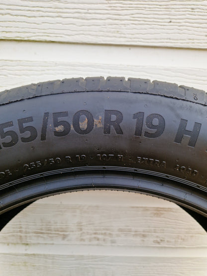 255/50/19 107H Continental Zomerbanden 2X