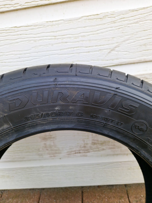 215/60/17C Bridgestone Zomerbanden 2X